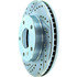 Centric 227.66006R Disc Brake Rotor Select Sport Drilled & Slotted Rotor, Right