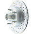 227.66010L by CENTRIC - Select Sport Drilled & Slotted Rotor, Left