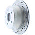 227.66036R by CENTRIC - Select Sport Drilled & Slotted Rotor, Right