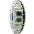 227.66040R by CENTRIC - Select Sport Drilled & Slotted Rotor, Right