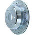 227.66041R by CENTRIC - Select Sport Drilled & Slotted Rotor, Right