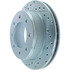 227.66043R by CENTRIC - Select Sport Drilled & Slotted Rotor, Right