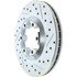 227.66056L by CENTRIC - Select Sport Drilled & Slotted Rotor, Left