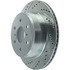 227.66065R by CENTRIC - Select Sport Drilled & Slotted Rotor, Right