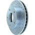 Centric 227.67029R Disc Brake Rotor Select Sport Drilled & Slotted Rotor, Right