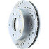 227.67029L by CENTRIC - Select Sport Drilled & Slotted Rotor, Left