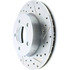 227.67042L by CENTRIC - Select Sport Drilled & Slotted Rotor, Left