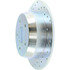 227.67043R by CENTRIC - Select Sport Drilled & Slotted Rotor, Right