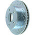 227.67050R by CENTRIC - Select Sport Drilled & Slotted Rotor, Right