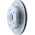 227.67050L by CENTRIC - Select Sport Drilled & Slotted Rotor, Left