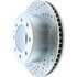 227.67061R by CENTRIC - Select Sport Drilled & Slotted Rotor, Right