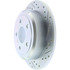 227.67067L by CENTRIC - Select Sport Drilled & Slotted Rotor, Left