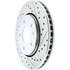 227.67069L by CENTRIC - Select Sport Drilled & Slotted Rotor, Left