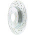 227.67071L by CENTRIC - Select Sport Drilled & Slotted Rotor, Left