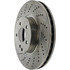 228.35110 by CENTRIC - C-Tek Standard Drilled Brake Rotor