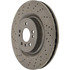 228.35126 by CENTRIC - C-Tek Standard Drilled Brake Rotor