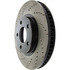 Centric 128.62055CR Disc Brake Rotor Sportstop Cryo Sport Drilled Rotor, Right