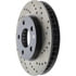 Centric 128.62057CL Disc Brake Rotor Sportstop Cryo Sport Drilled Rotor, Left