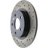 Centric 128.62064CL Disc Brake Rotor Sportstop Cryo Sport Drilled Rotor, Left