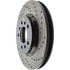 Centric 128.62098CL Disc Brake Rotor Sportstop Cryo Sport Drilled Rotor, Left
