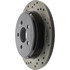 128.63054R by CENTRIC - Cross Drilled Rotor