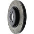 128.63055L by CENTRIC - Cross Drilled Rotor