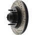 128.65055L by CENTRIC - Cross Drilled Rotor