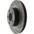 128.65082L by CENTRIC - Cross Drilled Rotor