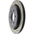 Centric 128.65095CL Disc Brake Rotor Sportstop Cryo Sport Drilled Rotor, Left