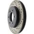 128.65100CL by CENTRIC - Sportstop Cryo Sport Drilled Rotor, Left