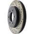 128.65100L by CENTRIC - Cross Drilled Rotor