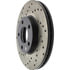128.65132CR by CENTRIC - Sportstop Cryo Sport Drilled Rotor, Right