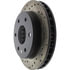 128.66009CR by CENTRIC - Sportstop Cryo Sport Drilled Rotor, Right