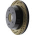 Centric 128.66039CR Disc Brake Rotor Sportstop Cryo Sport Drilled Rotor, Right