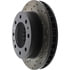 128.66042CR by CENTRIC - Sportstop Cryo Sport Drilled Rotor, Right