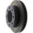 128.66042R by CENTRIC - Cross Drilled Rotor