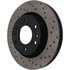 Centric 128.66063L Disc Brake Rotor Cross Drilled Rotor