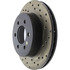 128.67038L by CENTRIC - Cross Drilled Rotor