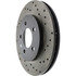 128.67039L by CENTRIC - Cross Drilled Rotor