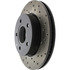 128.67042L by CENTRIC - Cross Drilled Rotor