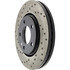 128.67049R by CENTRIC - Cross Drilled Rotor