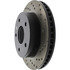 128.67050L by CENTRIC - Cross Drilled Rotor