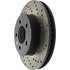 128.67052L by CENTRIC - Cross Drilled Rotor