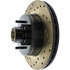 128.80003R by CENTRIC - Cross Drilled Rotor