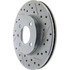 227.33023L by CENTRIC - Select Sport Drilled & Slotted Rotor, Left