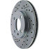 227.33023R by CENTRIC - Select Sport Drilled & Slotted Rotor, Right