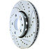 227.33039L by CENTRIC - Select Sport Drilled & Slotted Rotor, Left