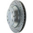 227.33078L by CENTRIC - Select Sport Drilled & Slotted Rotor, Left