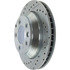 227.33078R by CENTRIC - Select Sport Drilled & Slotted Rotor, Right