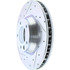 227.33091R by CENTRIC - Select Sport Drilled & Slotted Rotor, Right